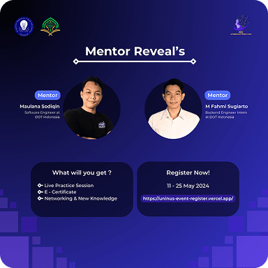 Mentor Reveal's Event